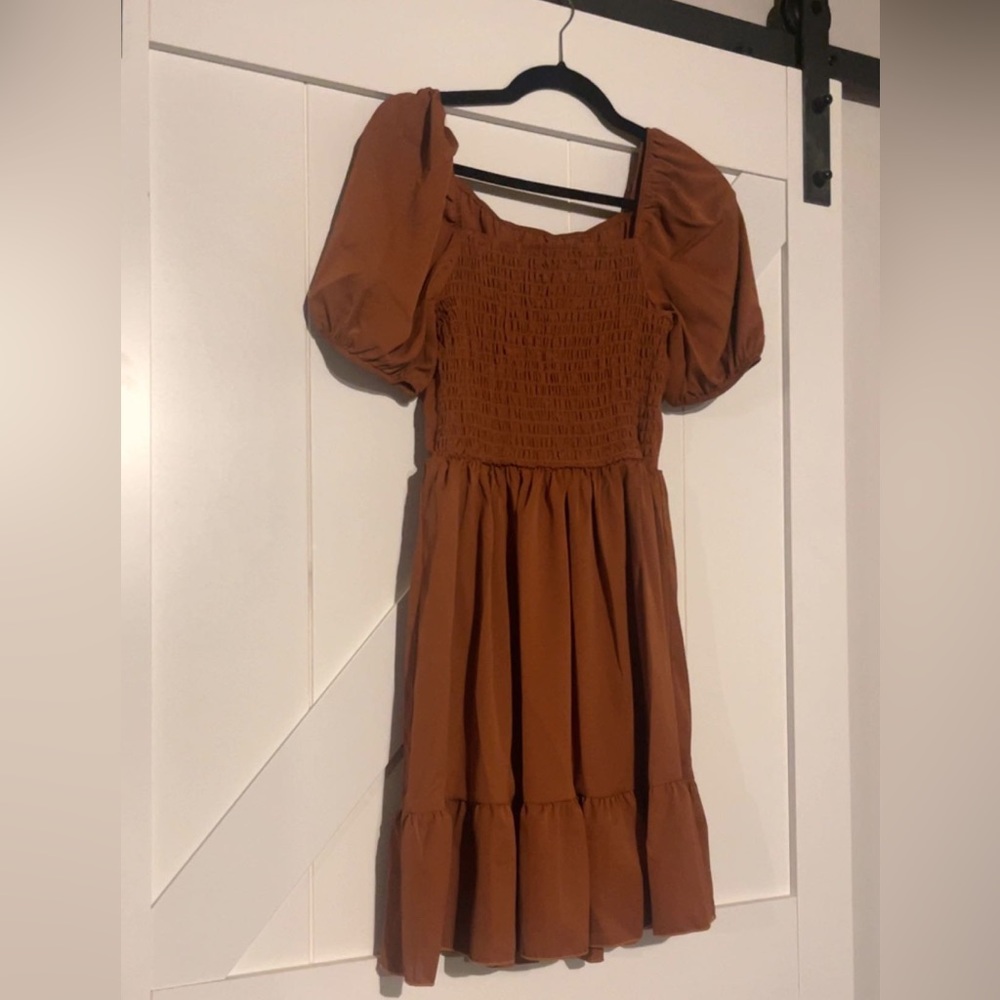 Brown Dress